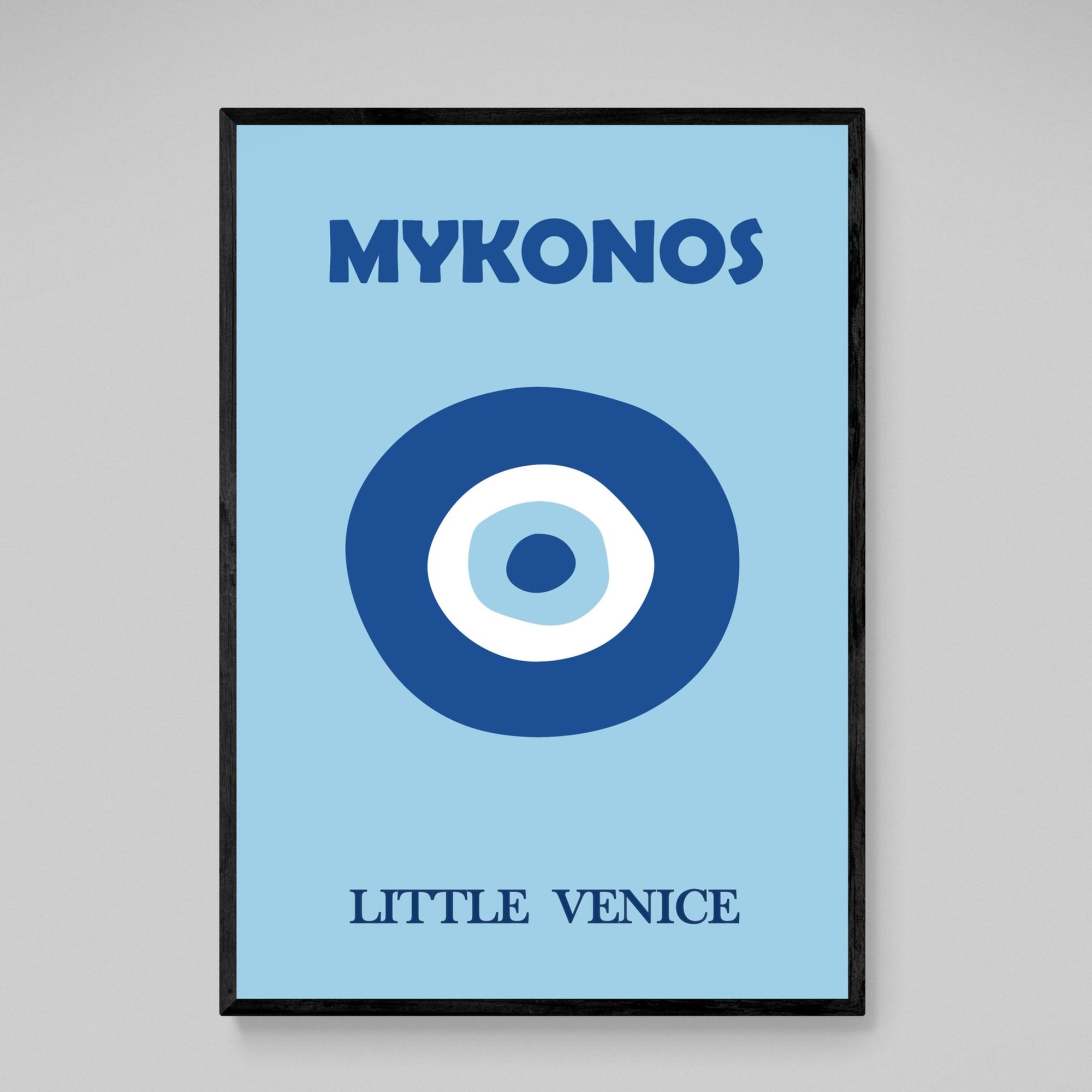 Tableau Mykonos Moderne - The Art Avenue