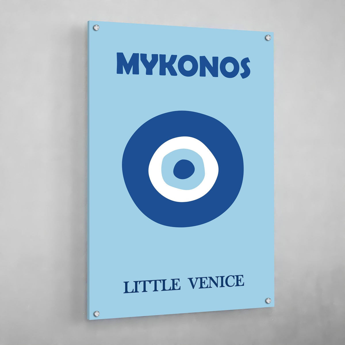 Tableau Mykonos Moderne - The Art Avenue