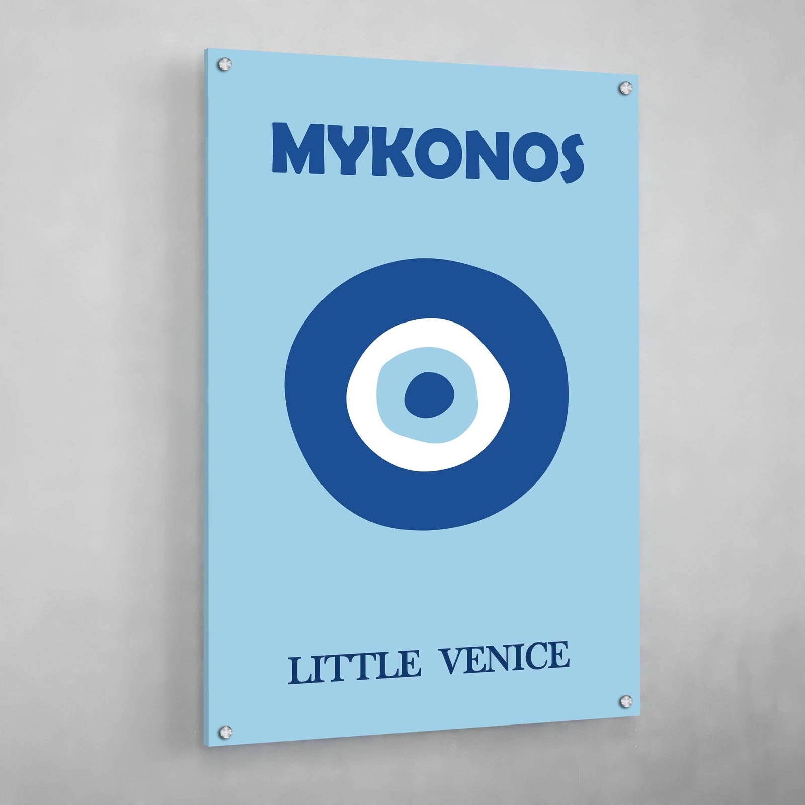 Tableau Mykonos Moderne - The Art Avenue