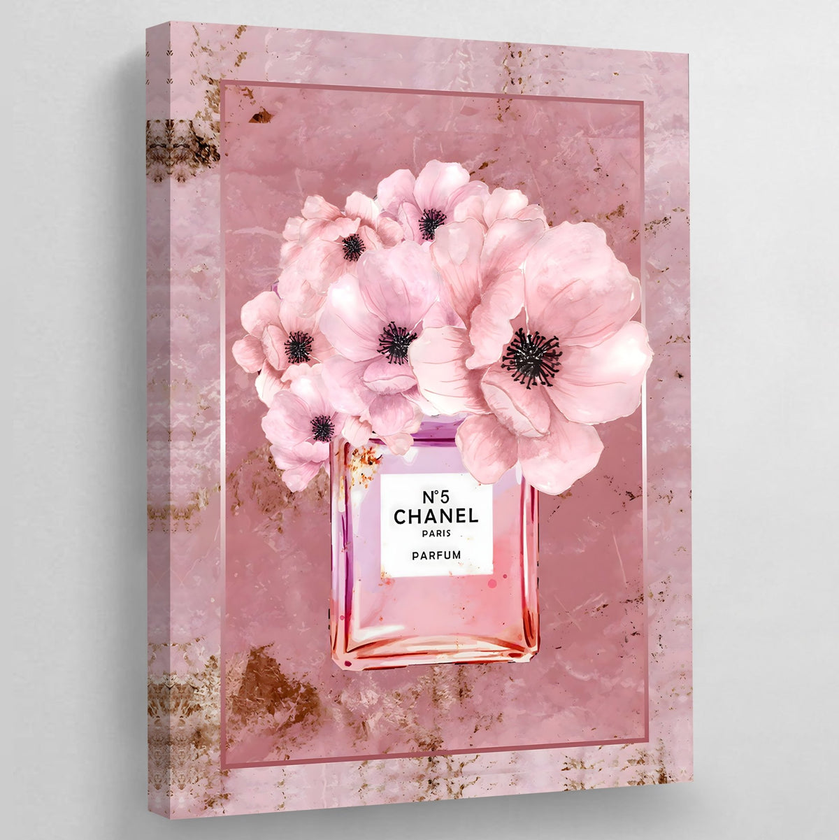 Tableau N°5 Chanel Rose - The Art Avenue