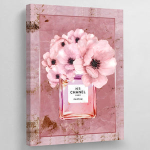 Tableau N°5 Chanel Rose - The Art Avenue