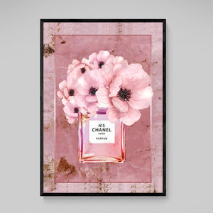 Tableau N°5 Chanel Rose - The Art Avenue