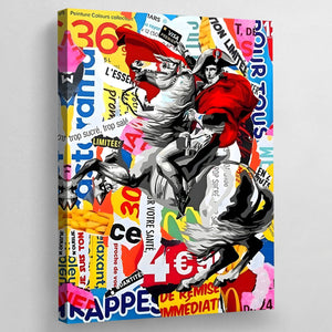 Tableau Napoleon Pop Art - The Art Avenue