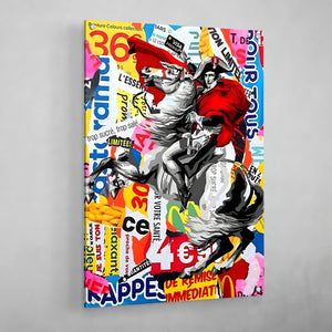 Tableau Napoleon Pop Art - The Art Avenue