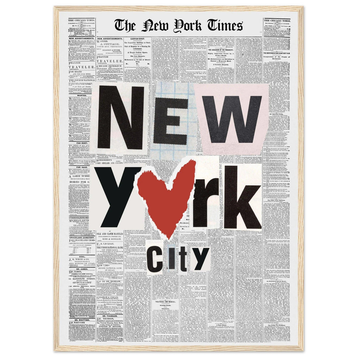 Tableau New York City Vintage - The Art Avenue