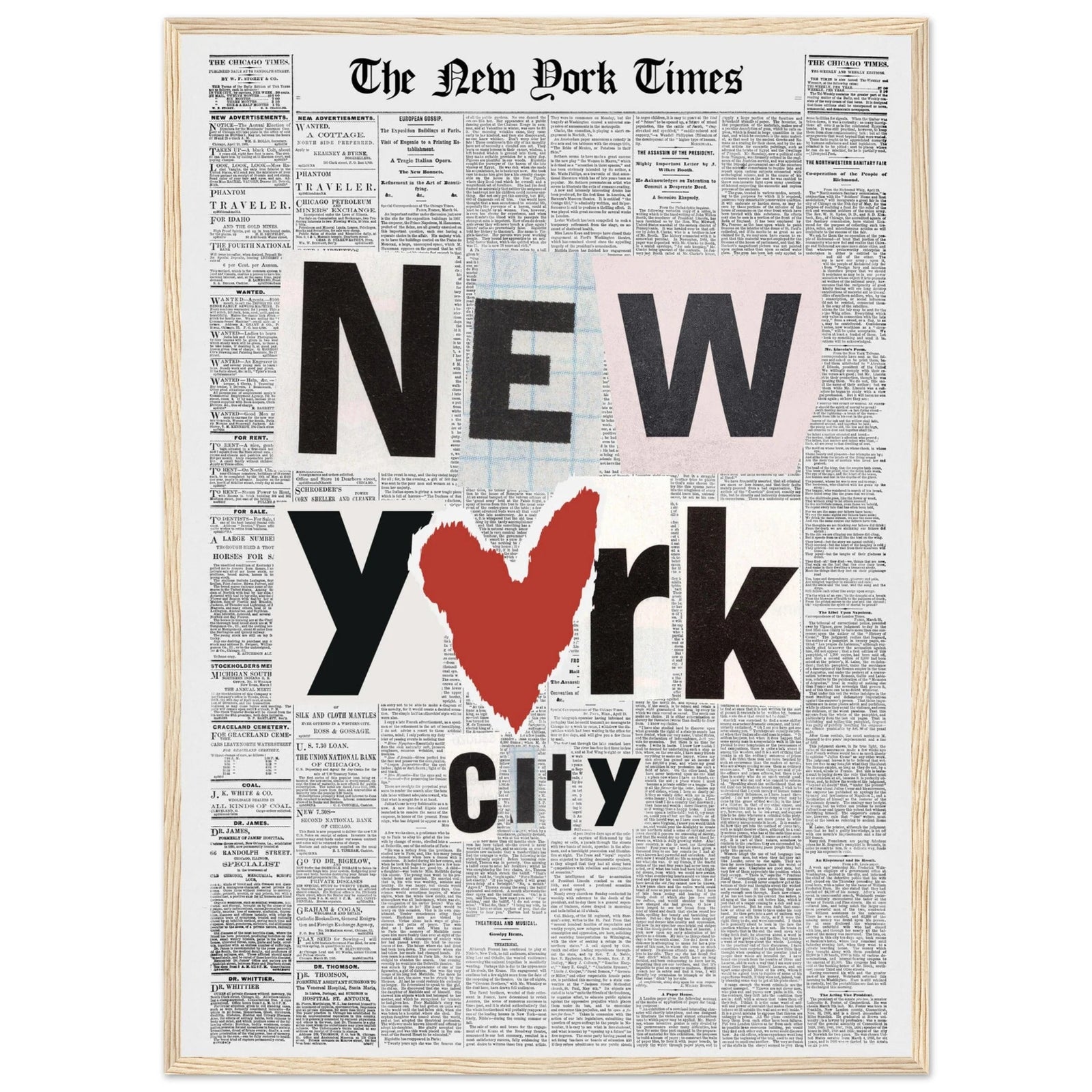 Tableau New York City Vintage - The Art Avenue