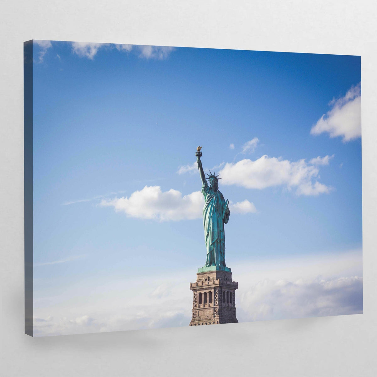 Tableau New York Statue de la Liberté Ciel Bleu - The Art Avenue