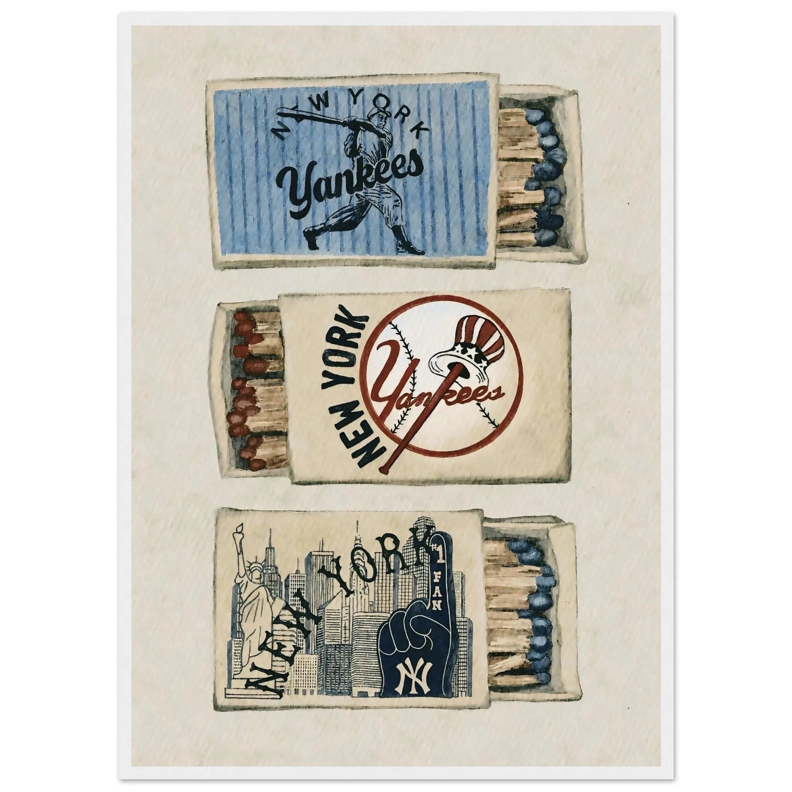 Tableau New York Yankees Vintage - The Art Avenue