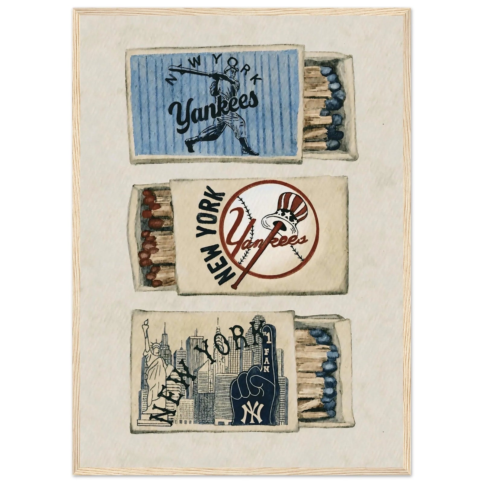Tableau New York Yankees Vintage - The Art Avenue