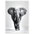 Tableau Noir et Blanc Elephant - The Art Avenue