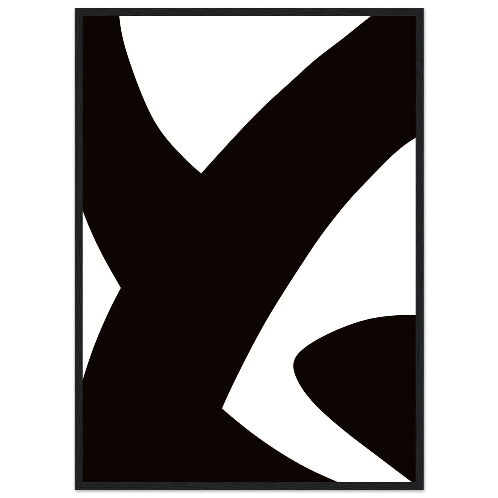 Tableau Noir et Blanc Moderne - The Art Avenue