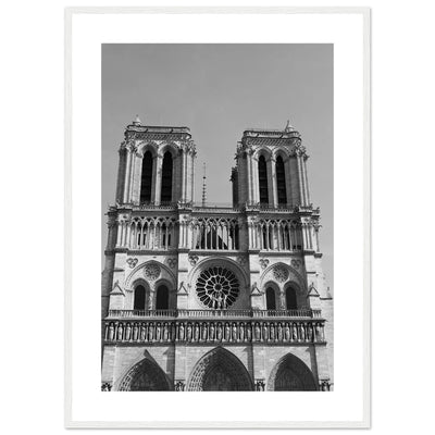 Tableau Noir et Blanc Notre - Dame - The Art Avenue