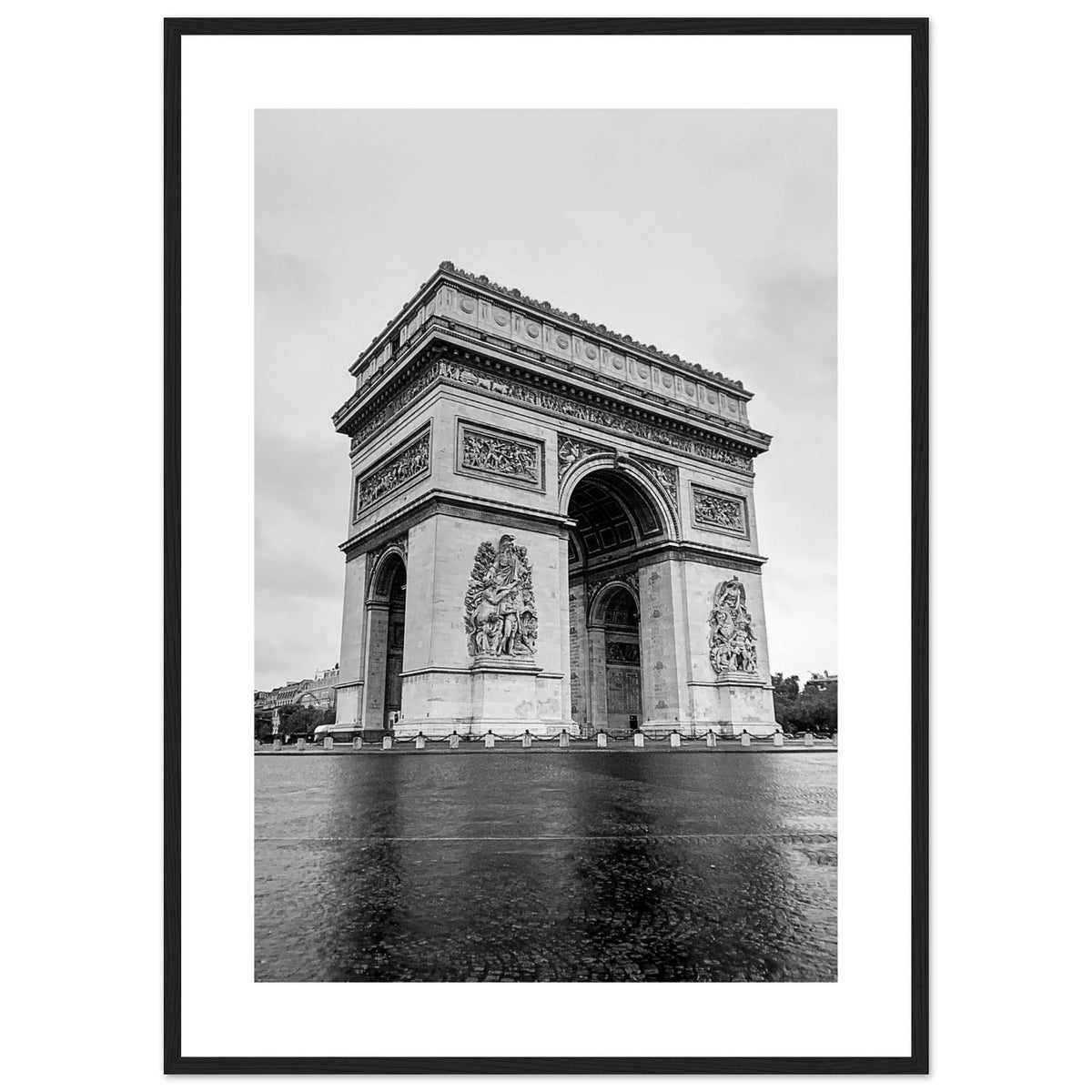 Tableau Noir et Blanc Paris - The Art Avenue