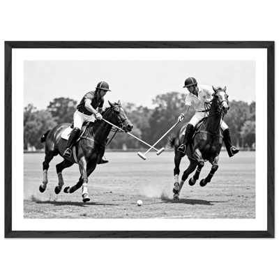 Tableau Noir et Blanc Polo - The Art Avenue