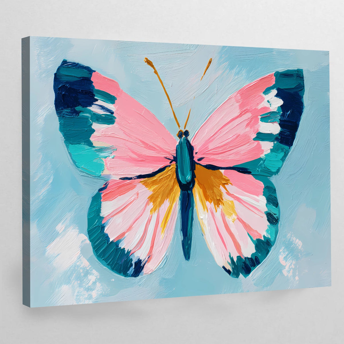 Tableau Papillon Coloré - The Art Avenue