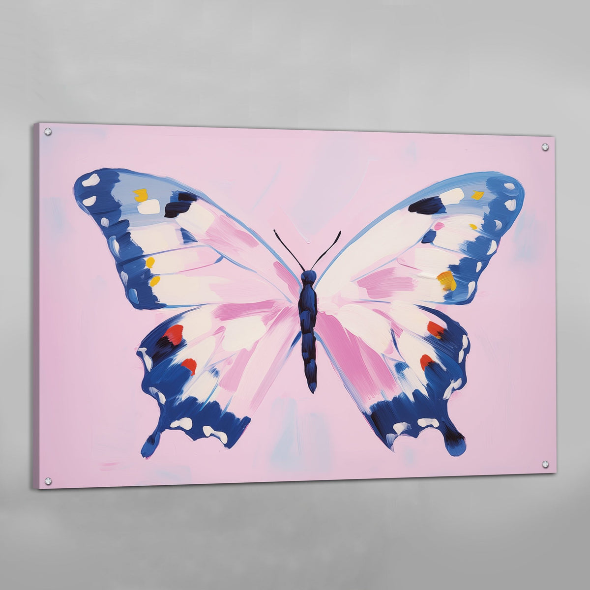 Tableau Papillon Coloré Moderne - The Art Avenue