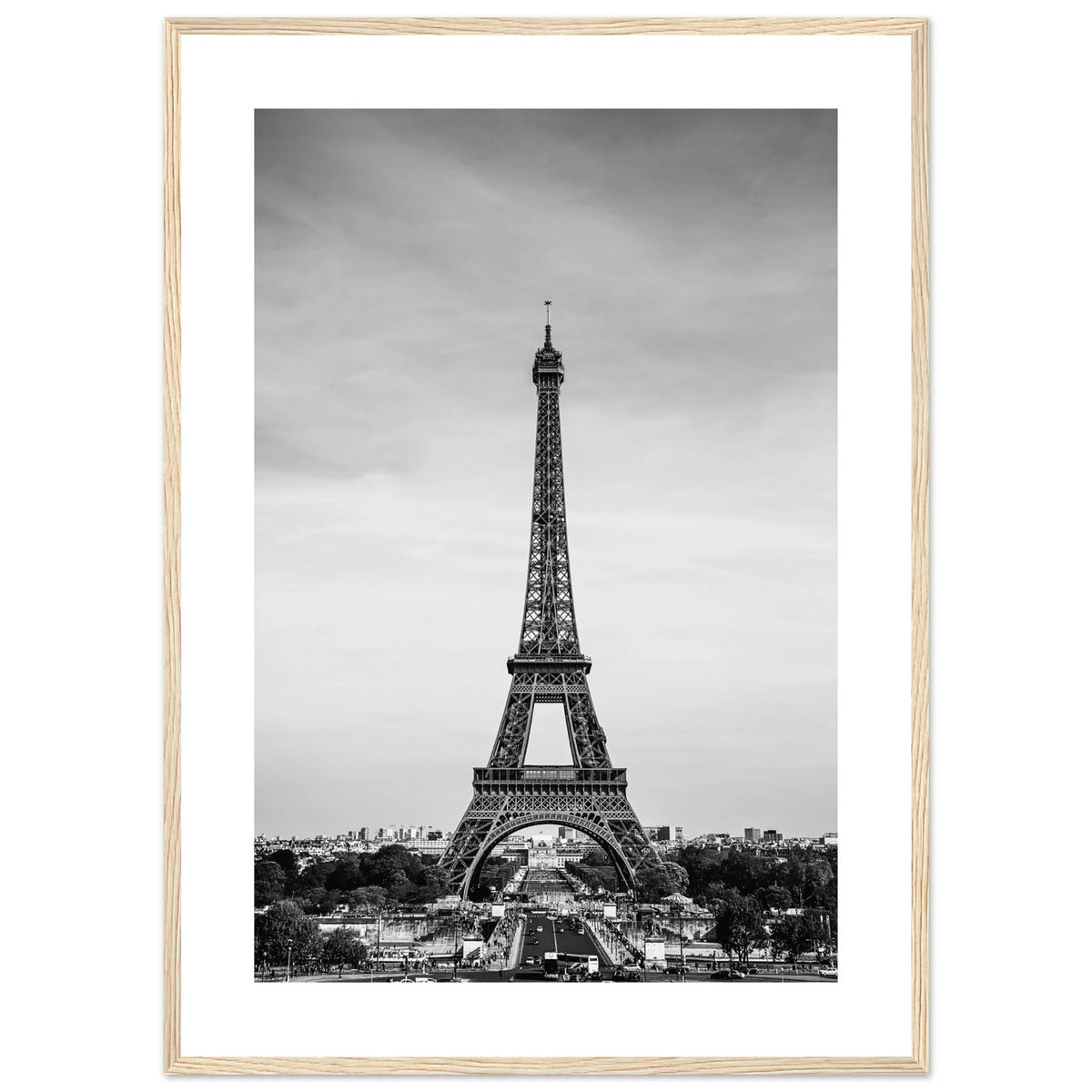 Tableau Paris Noir et Blanc - The Art Avenue