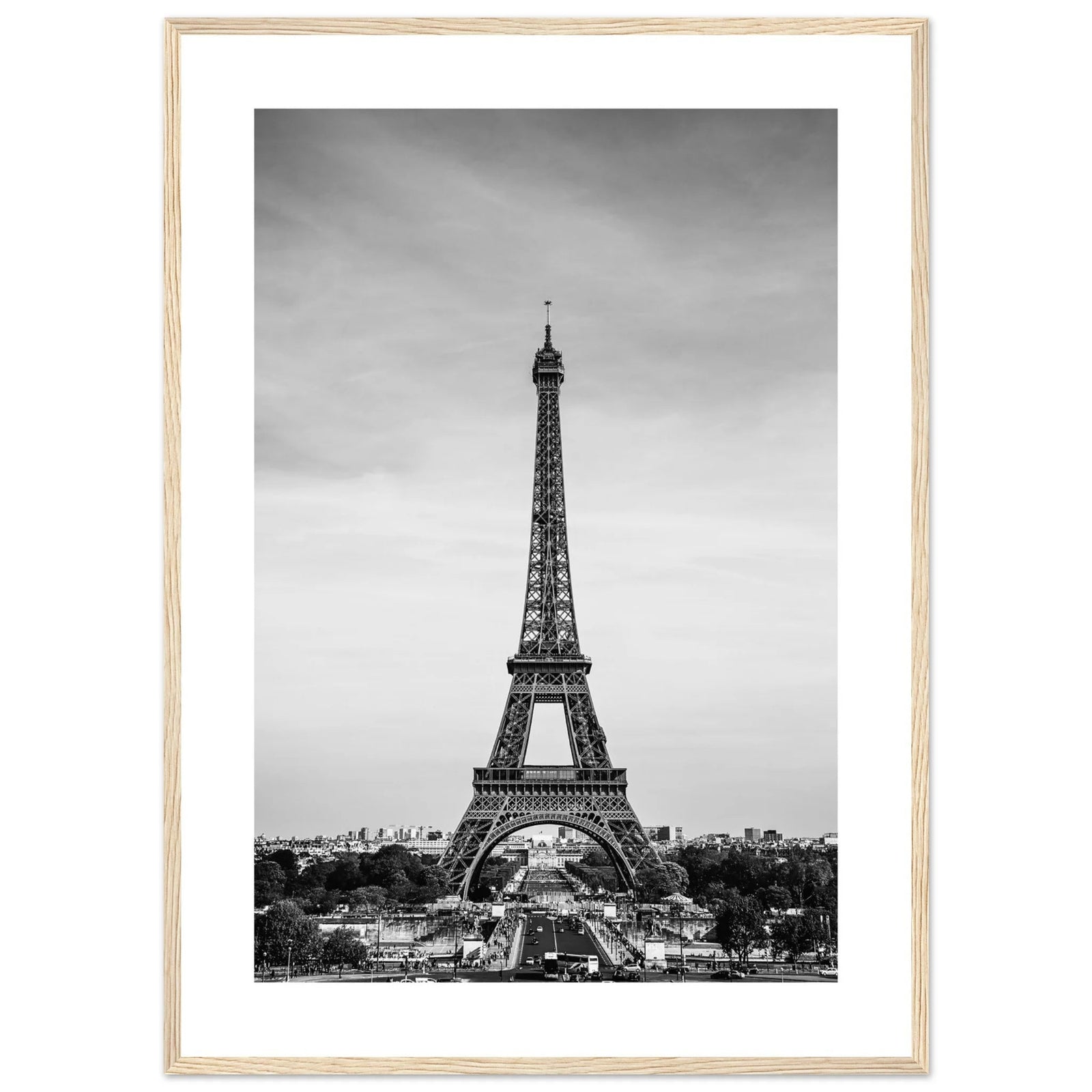 Tableau Paris Noir et Blanc - The Art Avenue