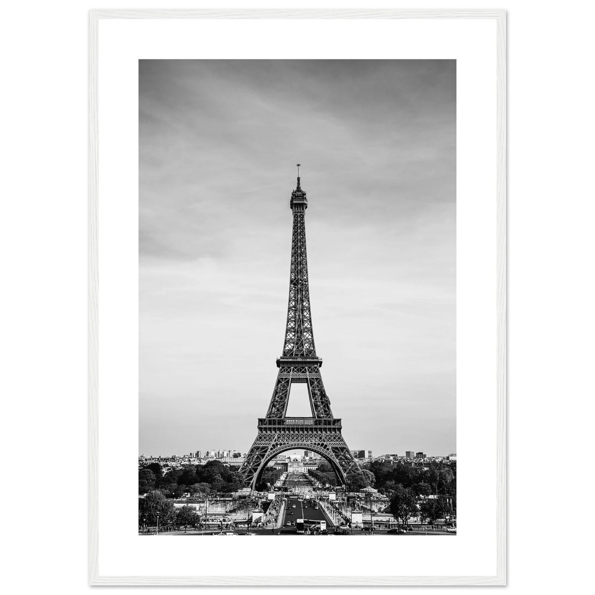 Tableau Paris Noir et Blanc - The Art Avenue
