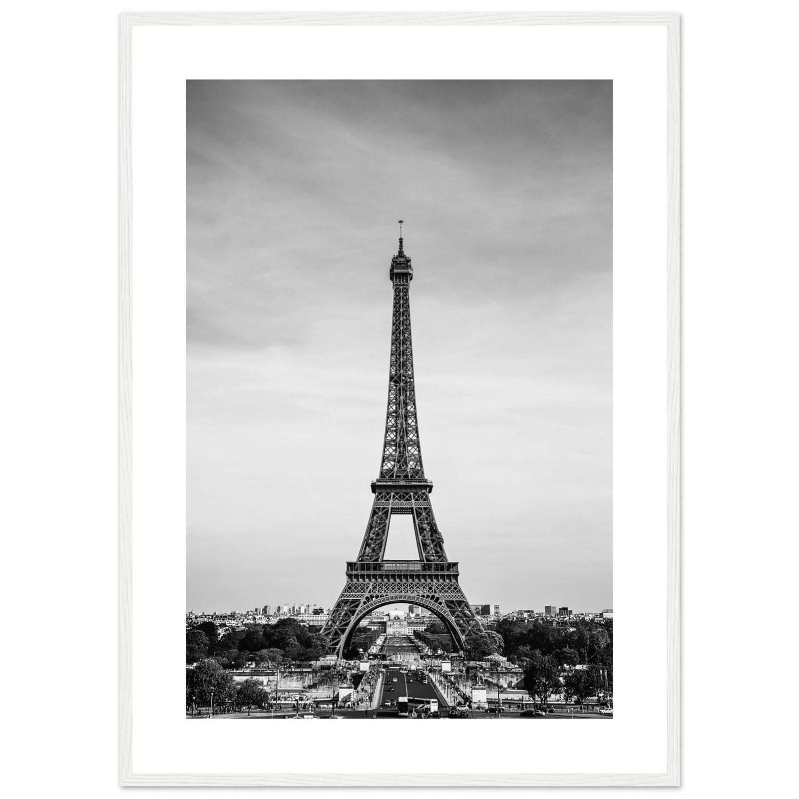 Tableau Paris Noir et Blanc - The Art Avenue