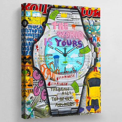 Tableau Patek Philippe Street Art - The Art Avenue