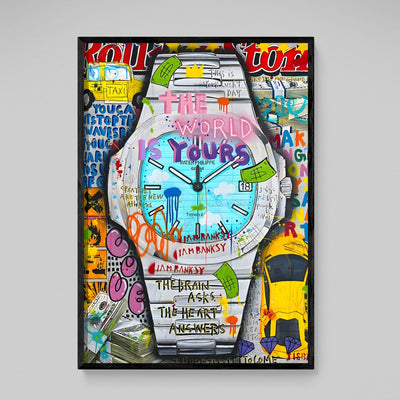 Tableau Patek Philippe Street Art - The Art Avenue