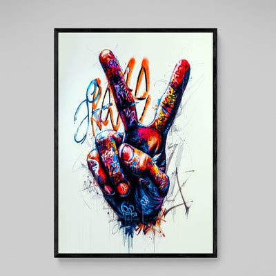 Tableau Peace Street Art - The Art Avenue