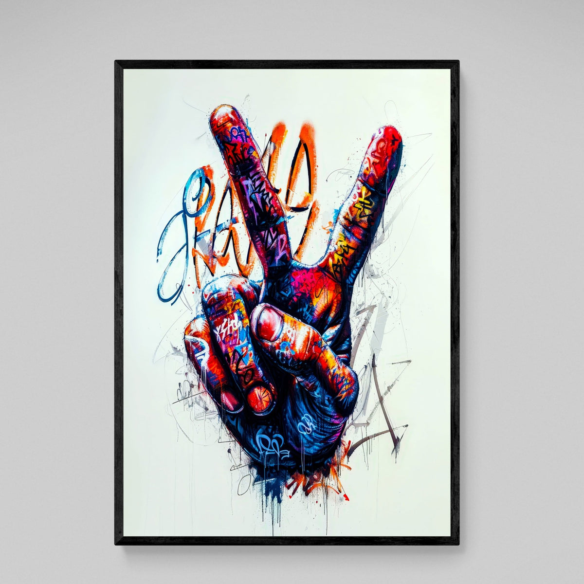 Tableau Peace Street Art - The Art Avenue