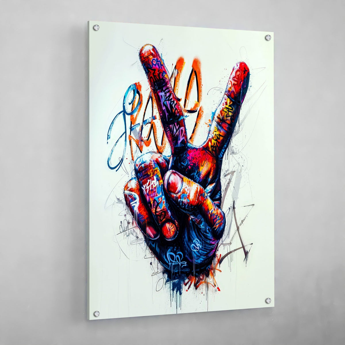 Tableau Peace Street Art - The Art Avenue