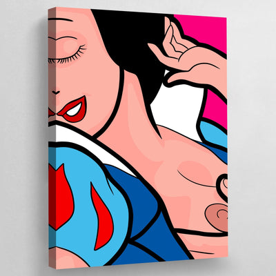 Tableau Peinture Femme Sensuelle - The Art Avenue