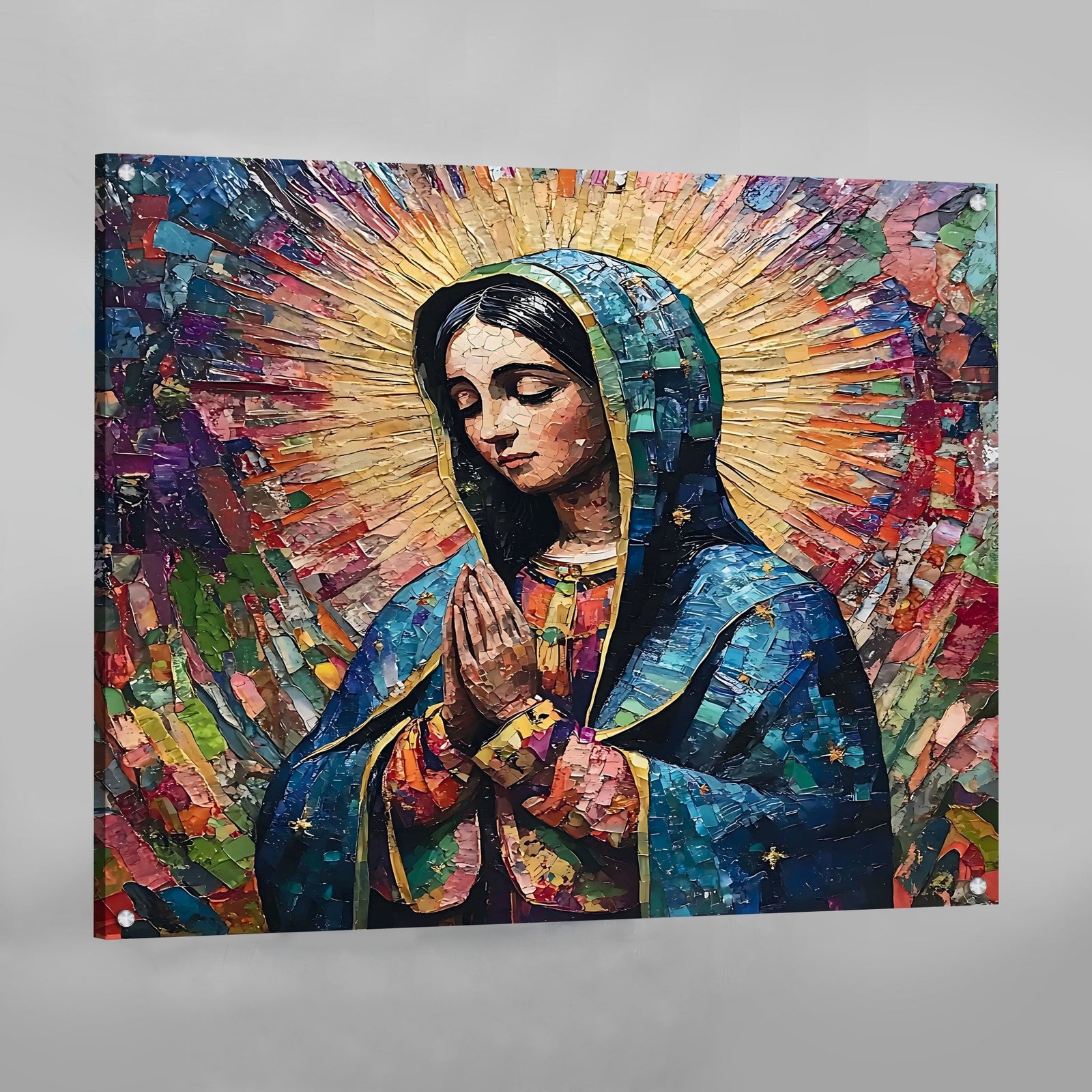 Tableau Peinture Vierge Marie - The Art Avenue