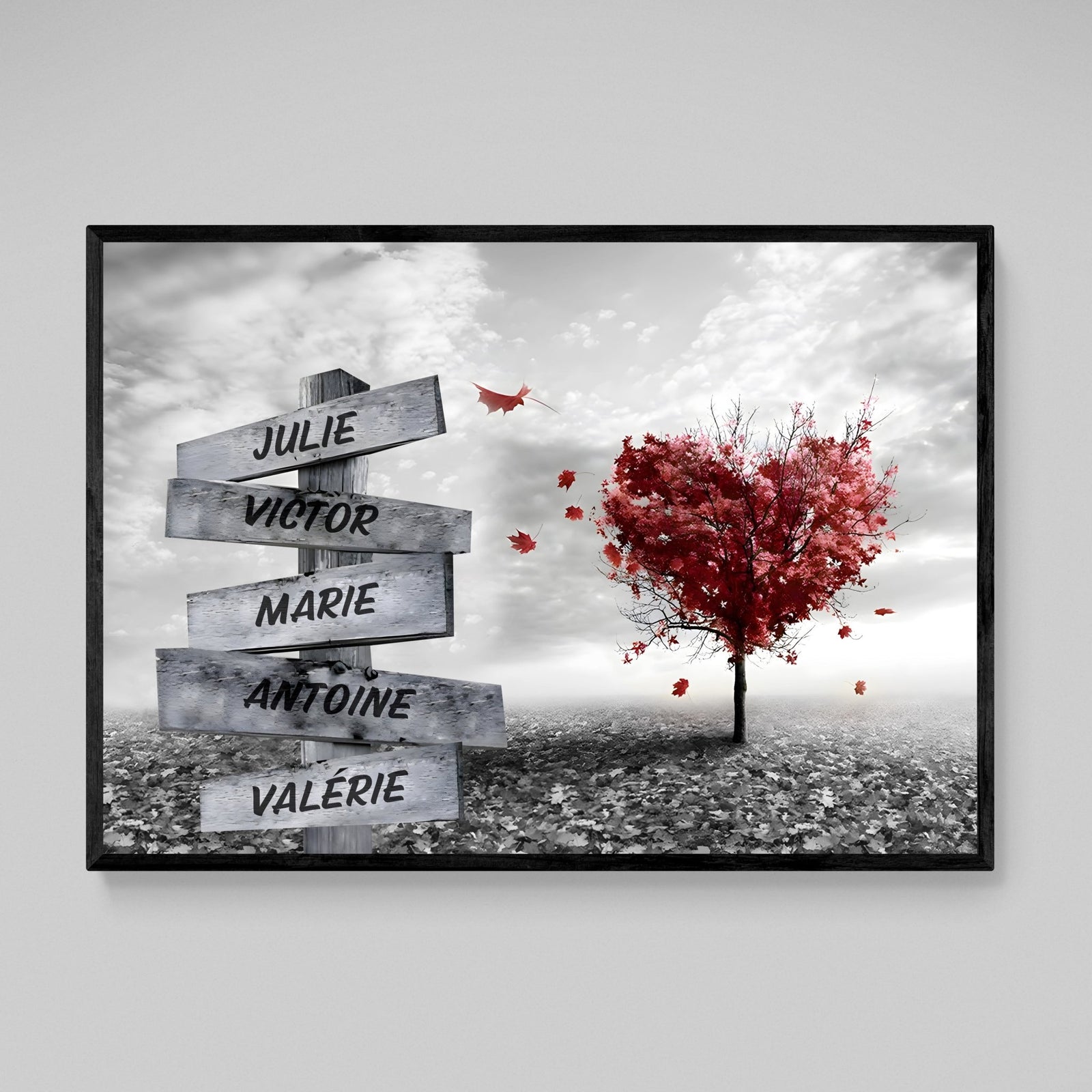 Tableau Personnalisé Famille - The Art Avenue