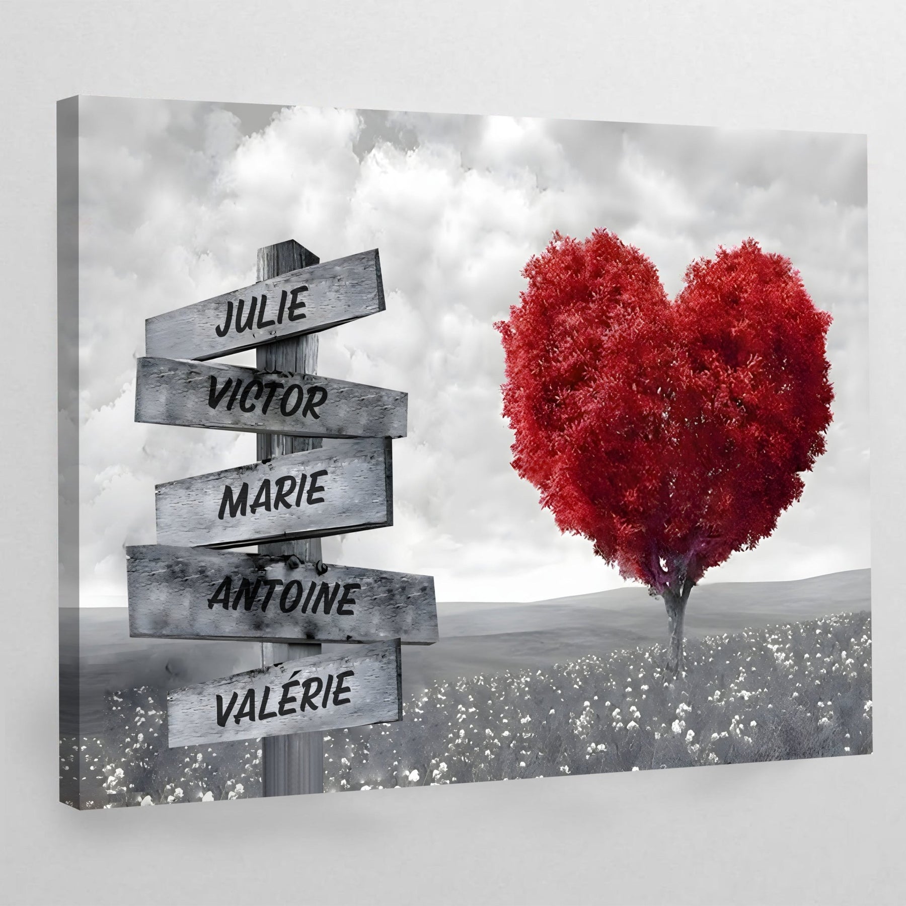 Tableau Personnalisé pour Famille | The Art Avenue