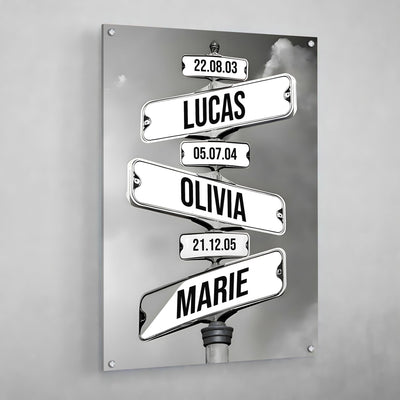 Tableau Personnalisé Prénom - The Art Avenue