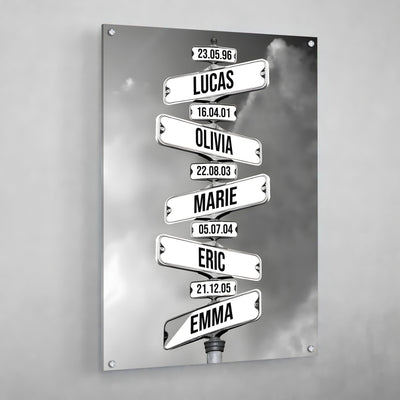 Tableau Personnalisé Prénom - The Art Avenue