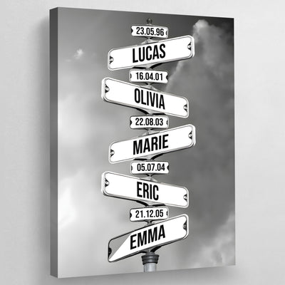 Tableau Personnalisé Prénom - The Art Avenue