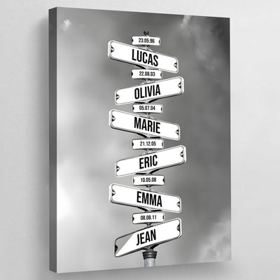 Tableau Personnalisé Prénom - The Art Avenue
