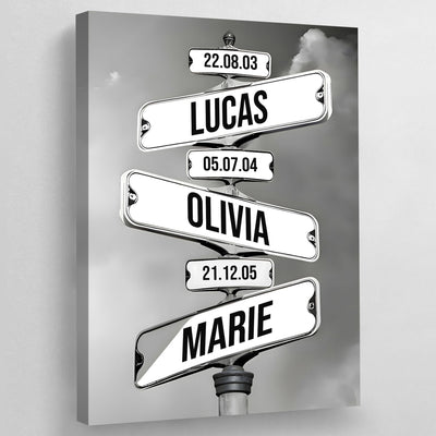 Tableau Personnalisé Prénom - The Art Avenue