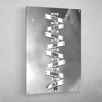 Tableau Personnalisé Prénom - The Art Avenue