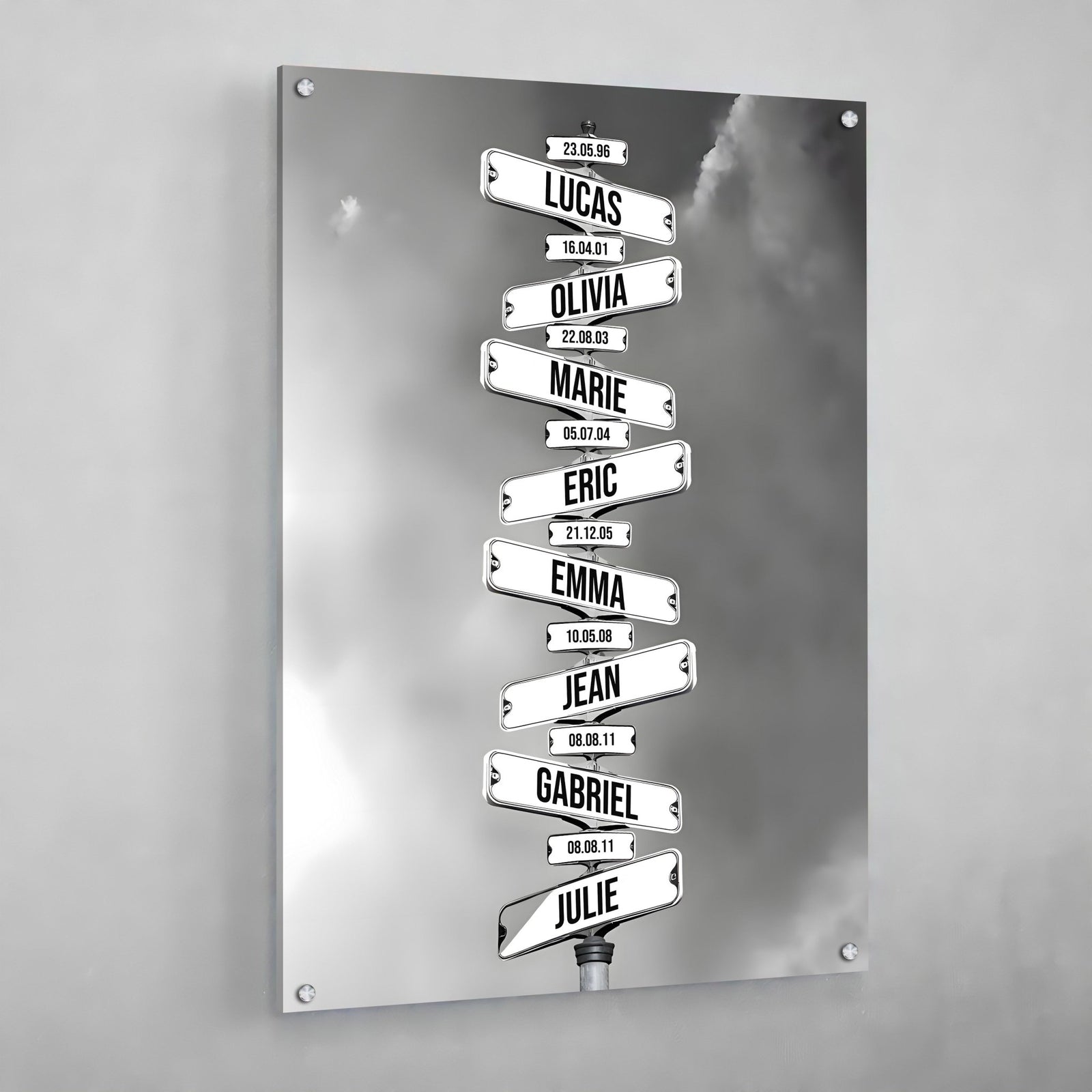 Tableau Personnalisé Prénom - The Art Avenue