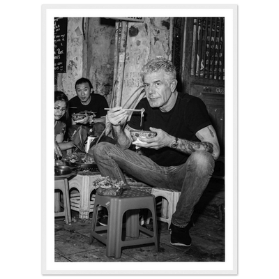 Tableau Photographie Anthony Bourdain - The Art Avenue