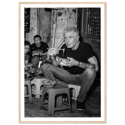 Tableau Photographie Anthony Bourdain - The Art Avenue