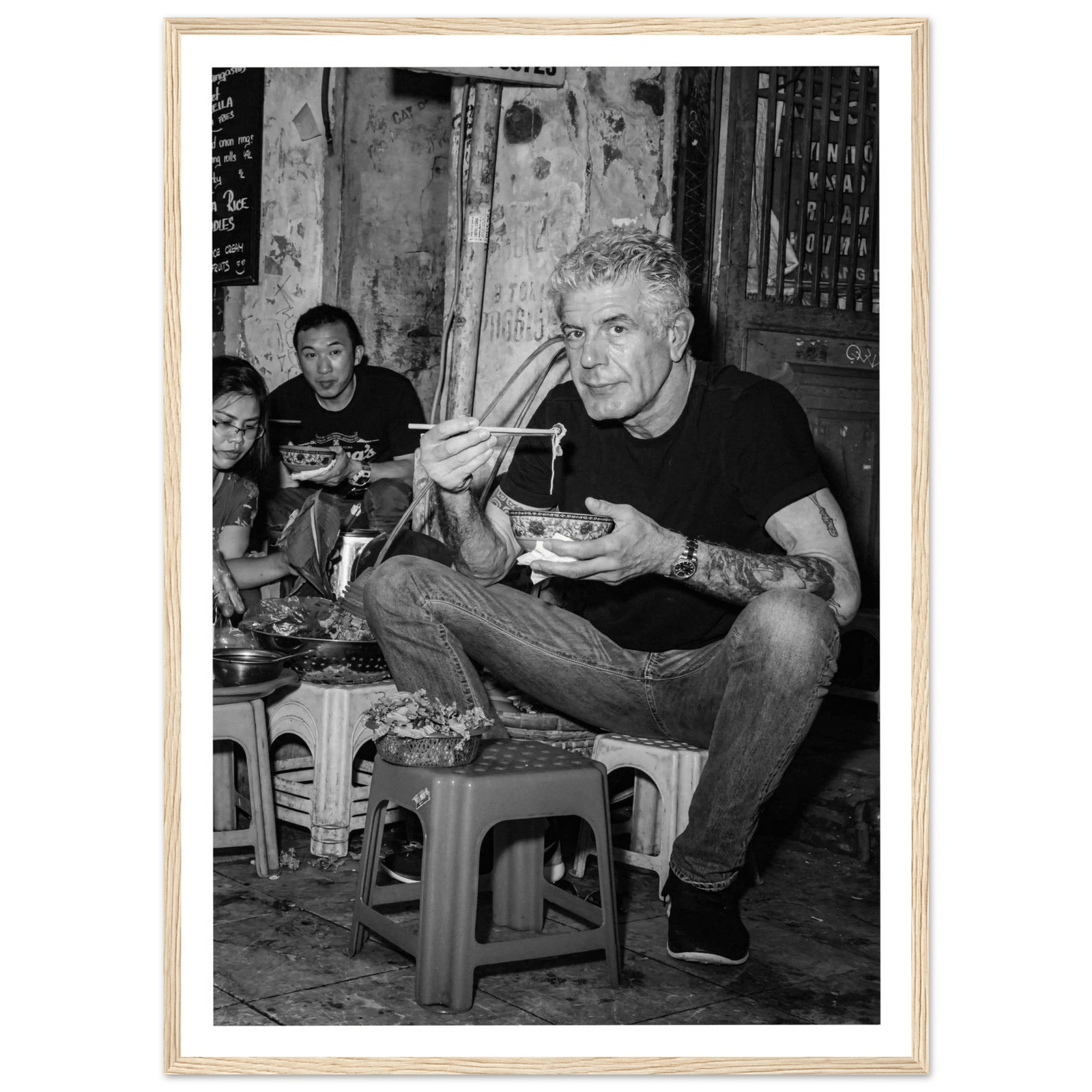 Tableau Photographie Anthony Bourdain - The Art Avenue