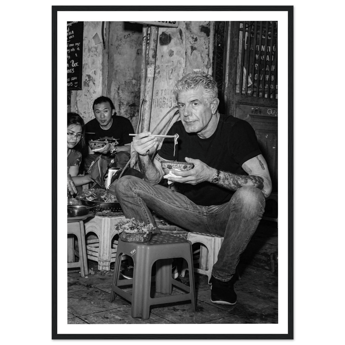 Tableau Photographie Anthony Bourdain - The Art Avenue