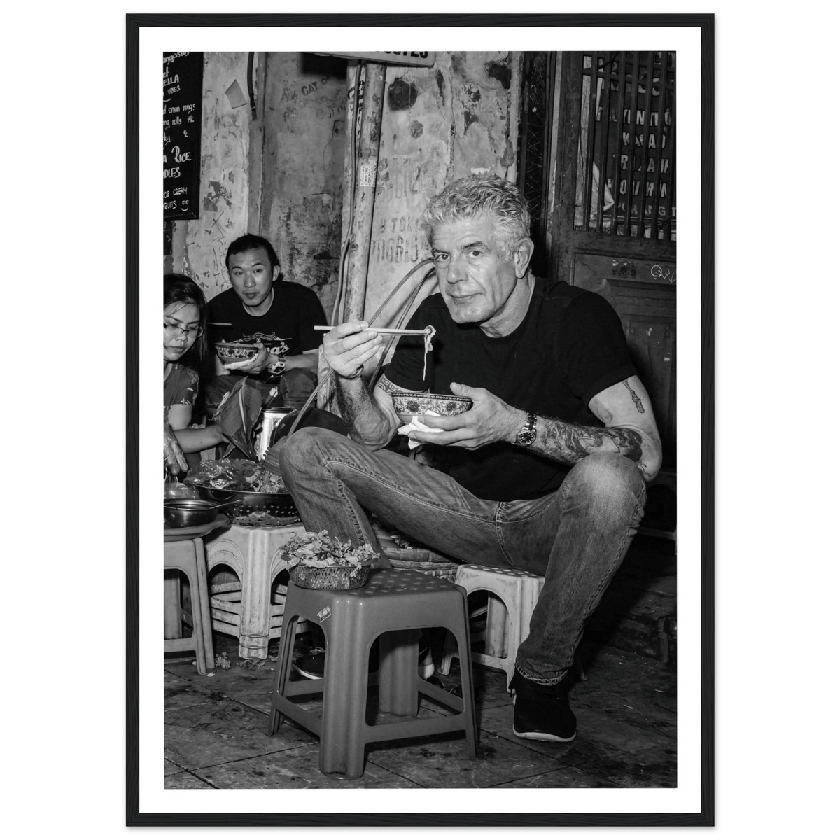Tableau Photographie Anthony Bourdain - The Art Avenue