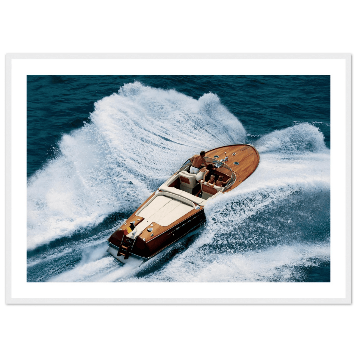 Tableau Photographie Bateau - The Art Avenue