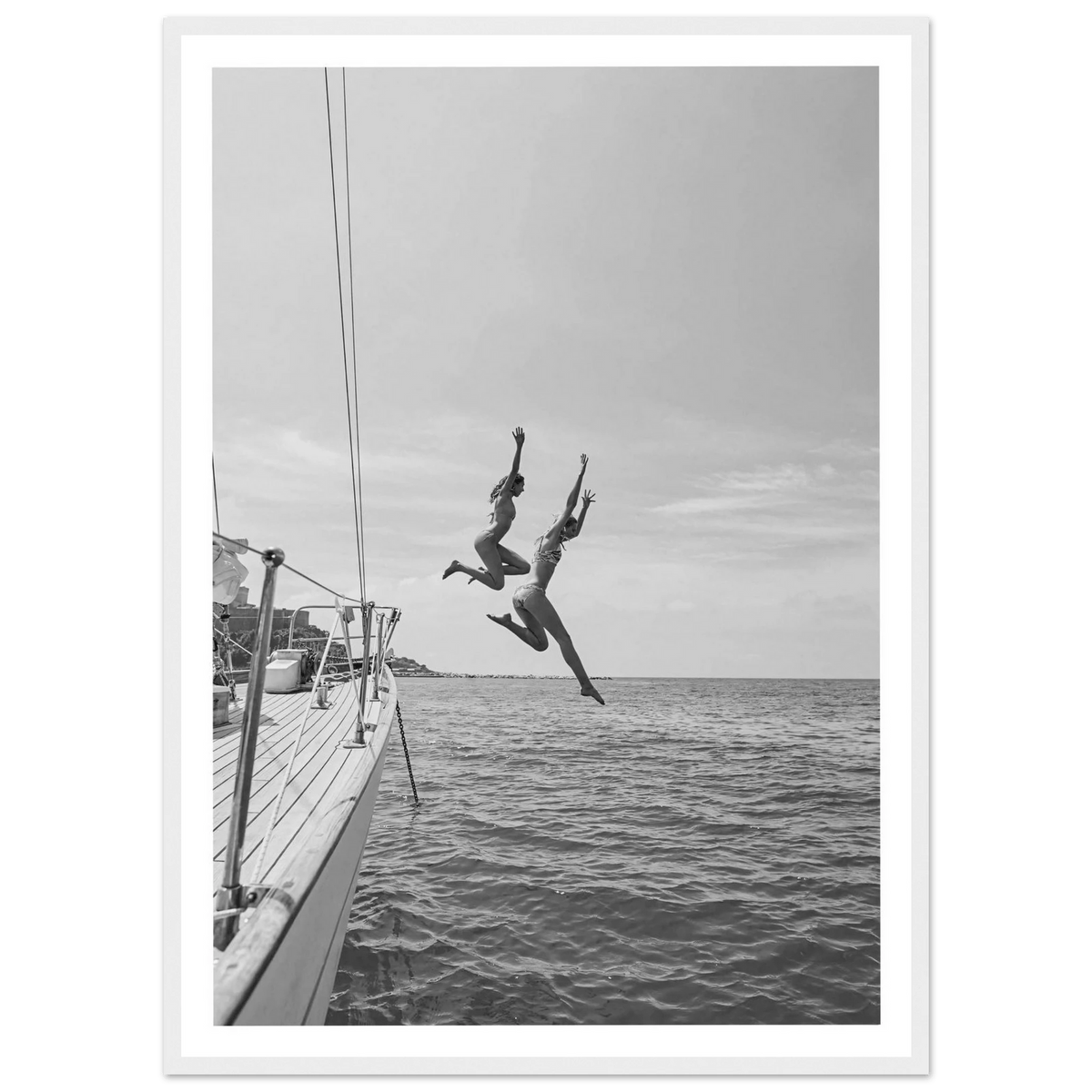 Tableau Photographie Bateau Femmes - The Art Avenue