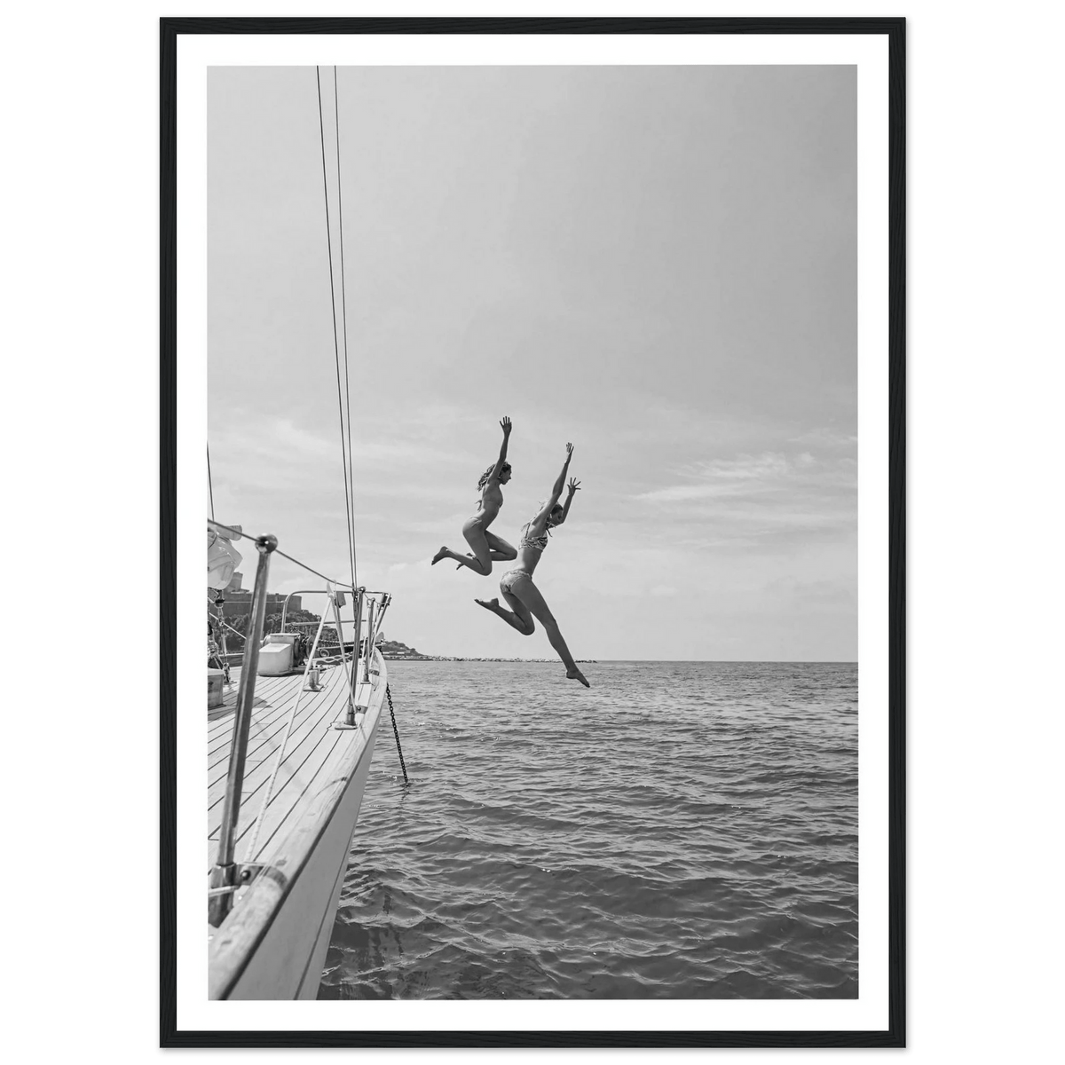 Tableau Photographie Bateau Femmes - The Art Avenue