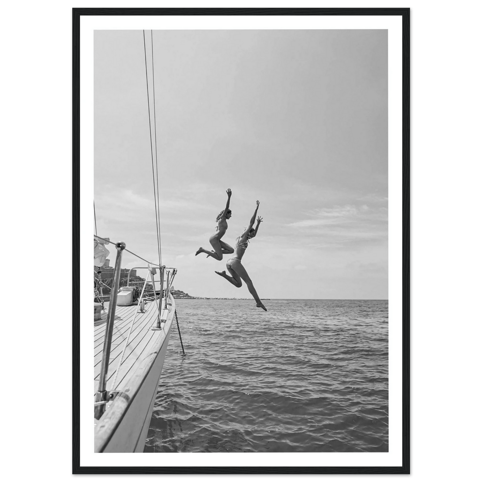 Tableau Photographie Bateau Femmes - The Art Avenue