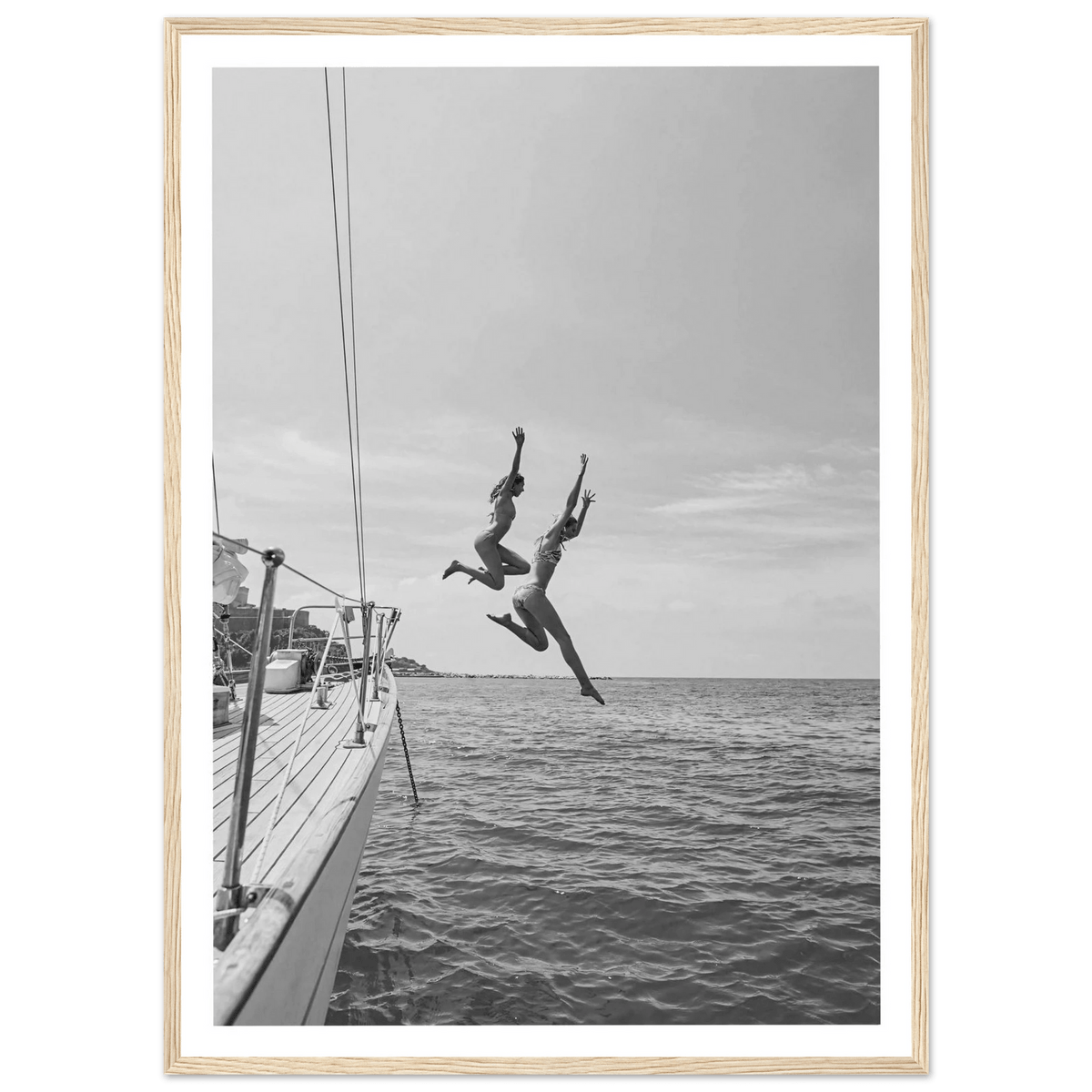 Tableau Photographie Bateau Femmes - The Art Avenue